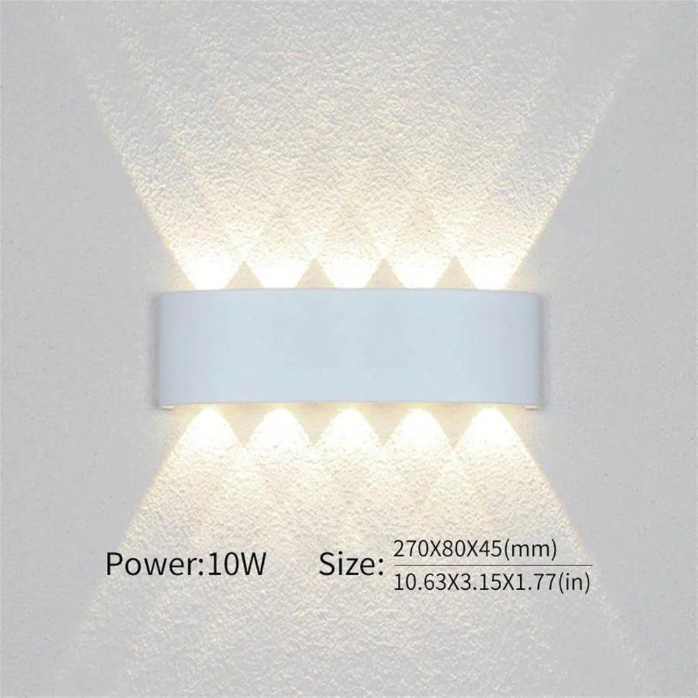 Wall Lamp Minimalist LED Weather-Resistant