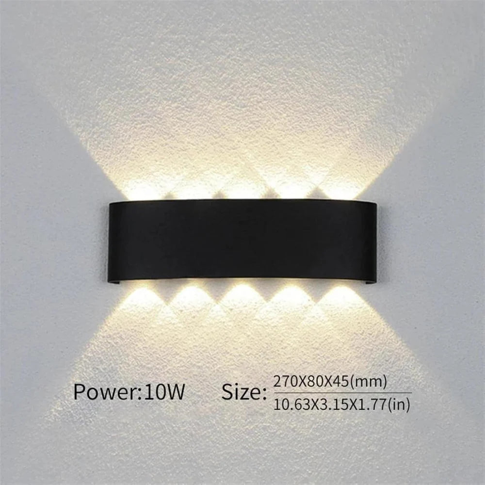 Wall Lamp Minimalist LED Weather-Resistant