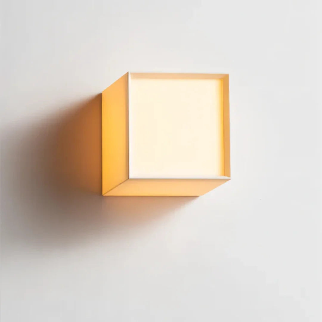 Wall Lamp Minimalist Natural Fabric Warm Glow