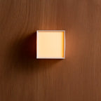 Wall Lamp Minimalist Natural Fabric Warm Glow