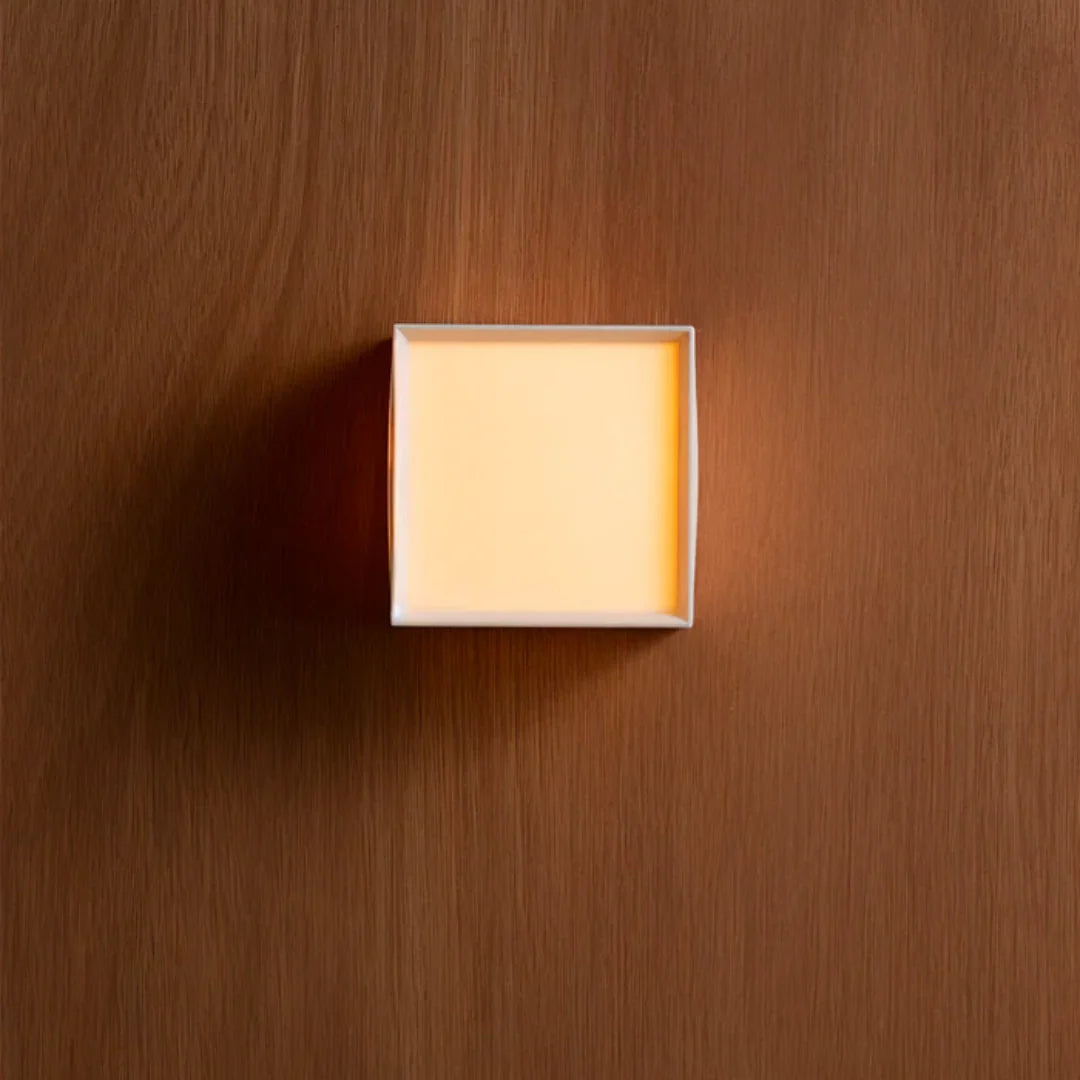 Wall Lamp Minimalist Natural Fabric Warm Glow