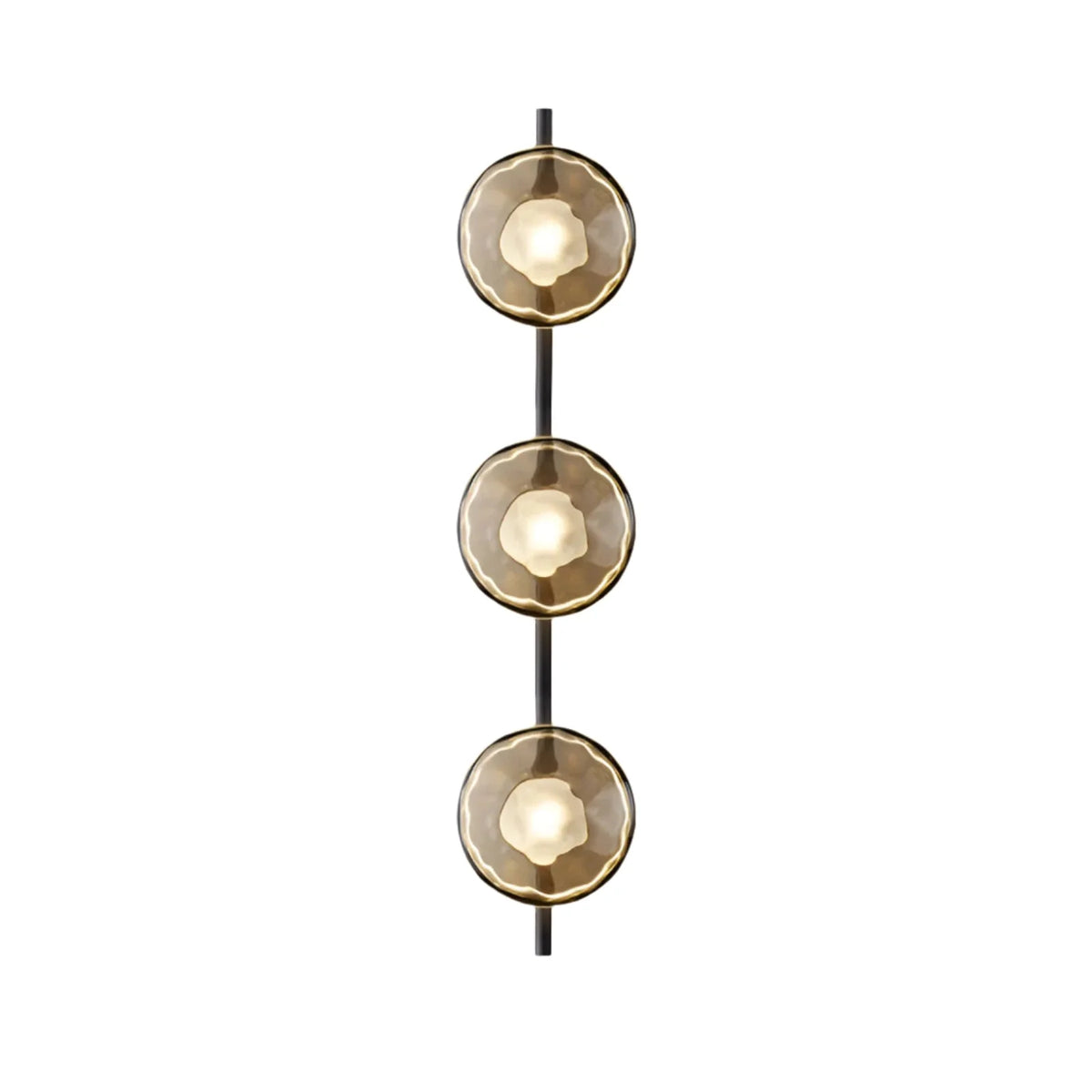 Wall Lamp Mouth-Blown Glass & Integrated LED