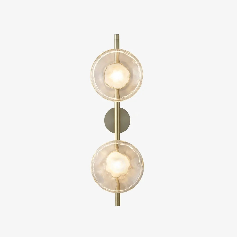 Wall Lamp Mouth-Blown Glass & Integrated LED