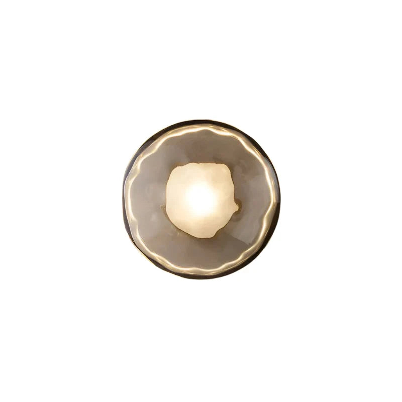 Wall Lamp Mouth-Blown Glass & Integrated LED