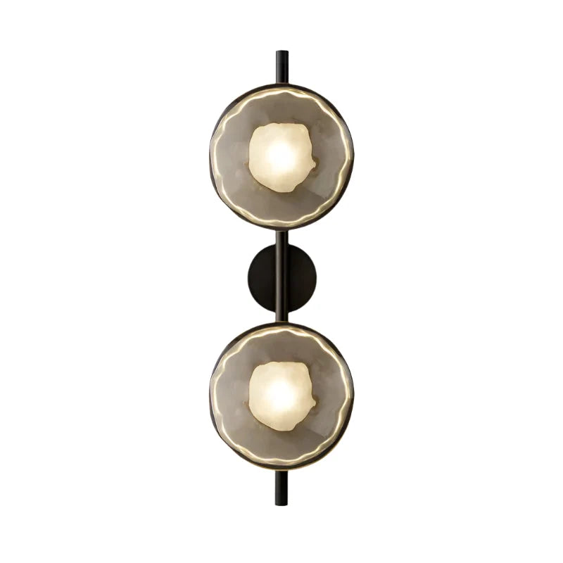 Wall Lamp Mouth-Blown Glass & Integrated LED