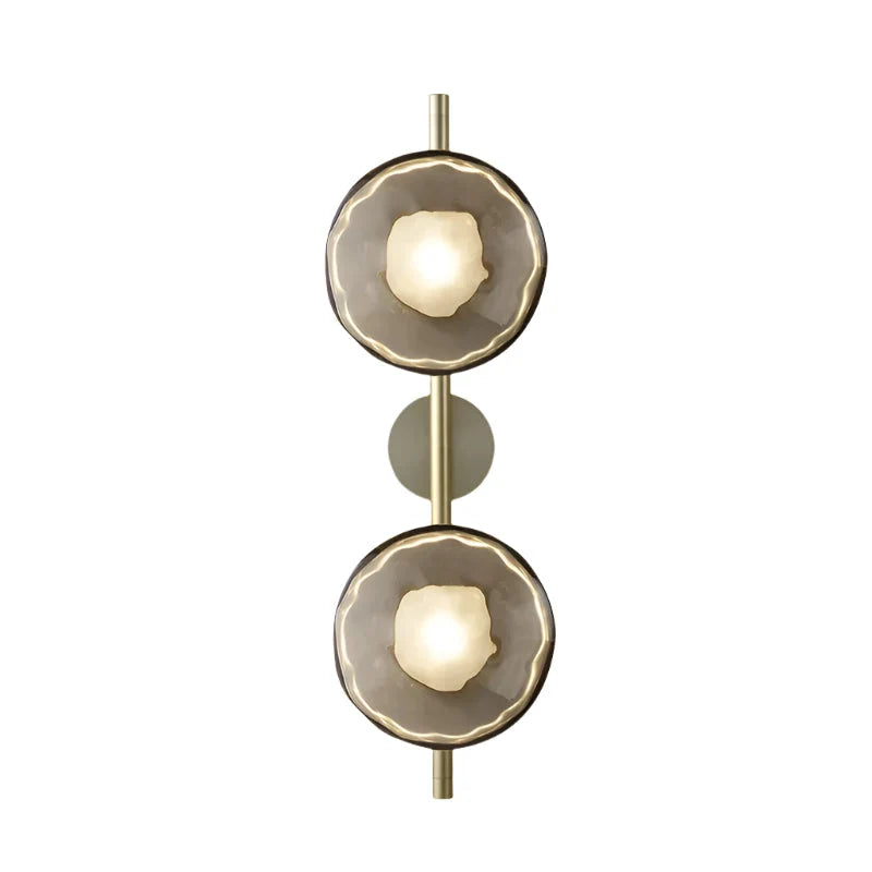 Wall Lamp Mouth-Blown Glass & Integrated LED