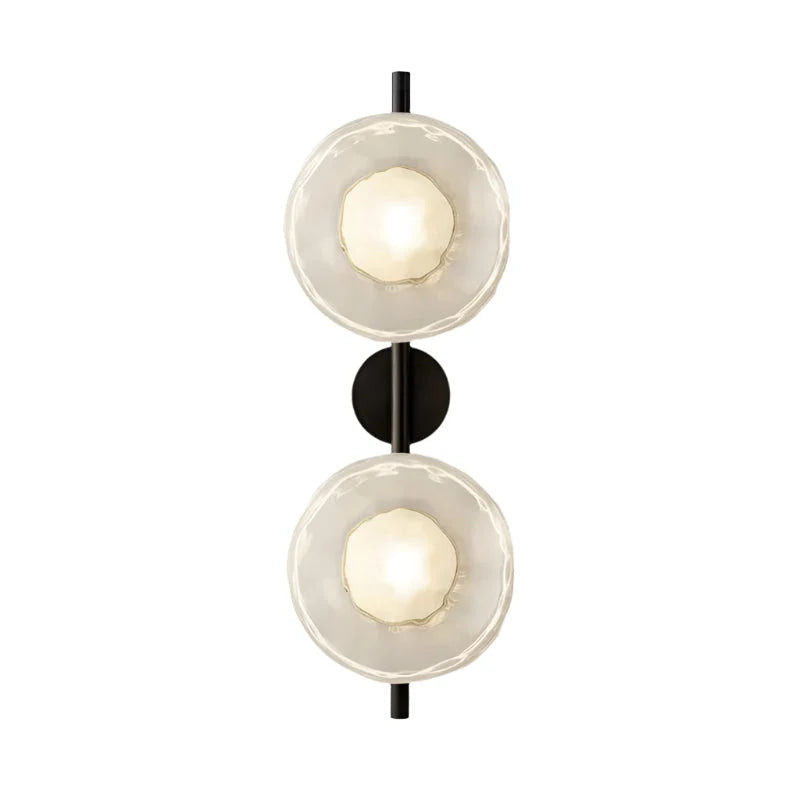 Wall Lamp Mouth-Blown Glass & Integrated LED