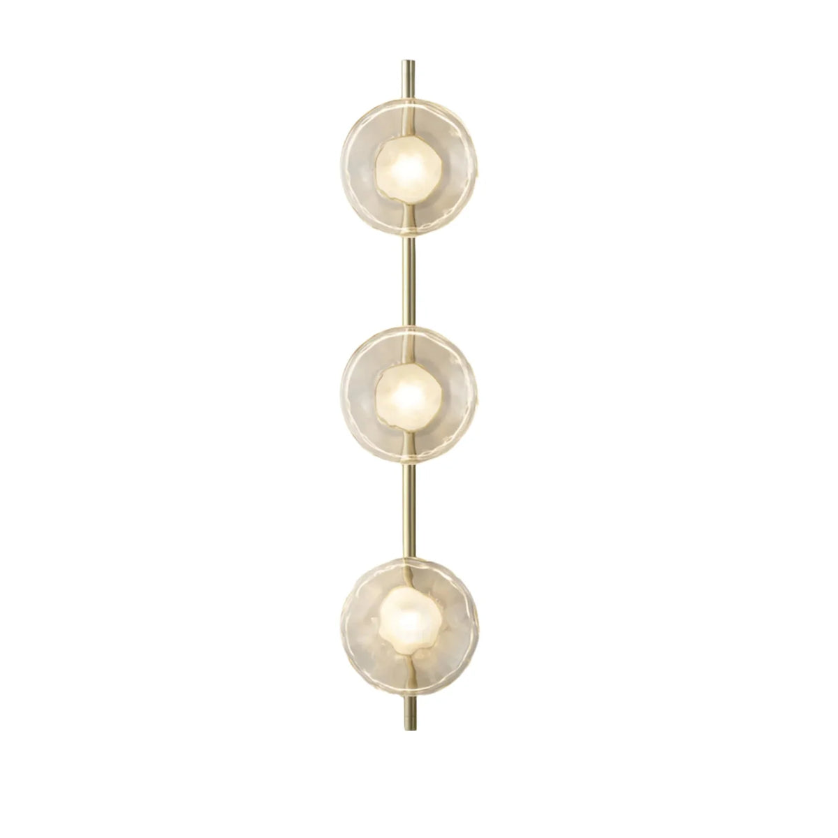 Wall Lamp Mouth-Blown Glass & Integrated LED