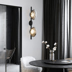 Wall Lamp Mouth-Blown Glass & Integrated LED