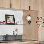 Wall Lamp Mouth-Blown Glass & Integrated LED