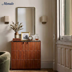 Wall Lamp Natural Linen Shade & Metal Frame