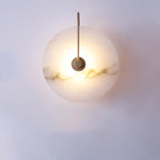 Wall Lamp Natural Marble Integrated LED Energy Efficient