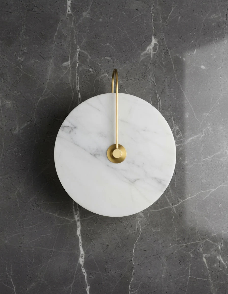 Wall Lamp Natural Marble Integrated LED Energy Efficient