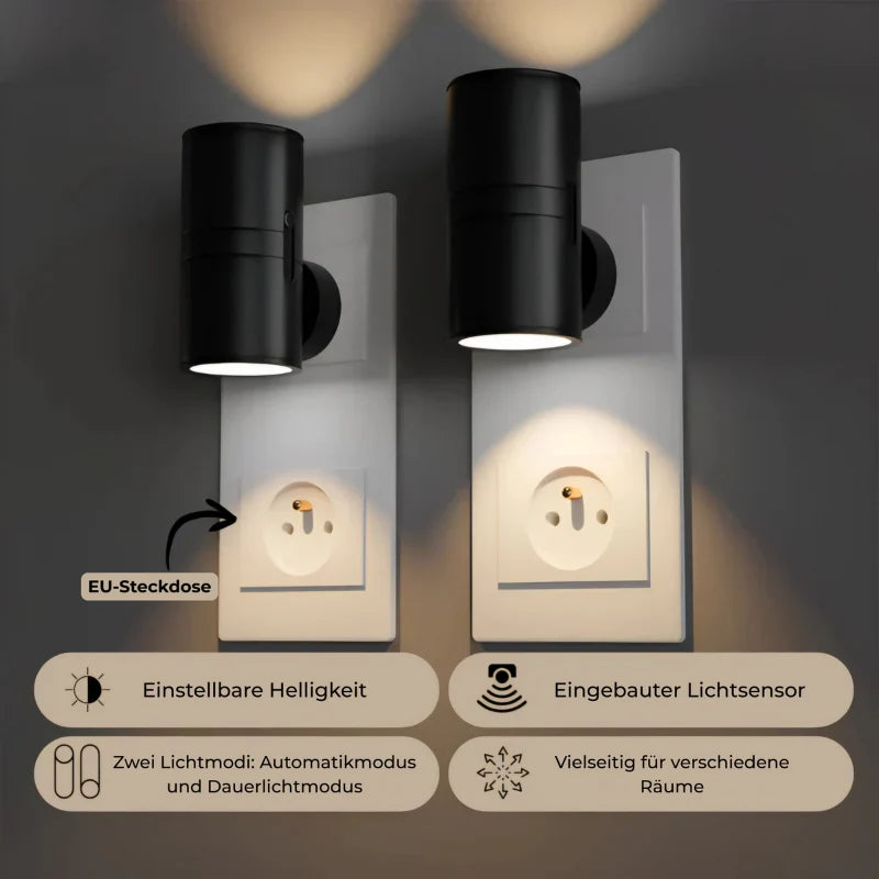 Wall Lamp Plug-In Dimmable LED