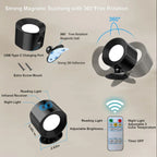 Wall Lamp Rechargeable Magnetic 360° Rotating