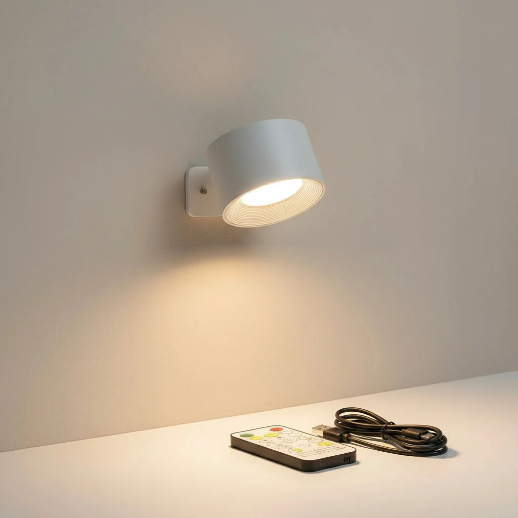 Wall Lamp Rechargeable Magnetic 360° Rotating