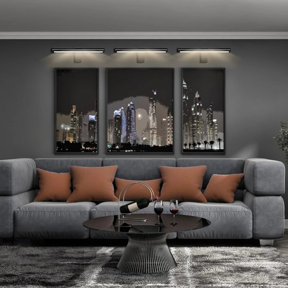 Wall Lamp Rechargeable Motion Sensor & Touch Control