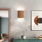 Wall Lamp Ribbed Resin Warm 7W LED