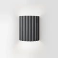 Wall Lamp Ribbed Resin Warm 7W LED