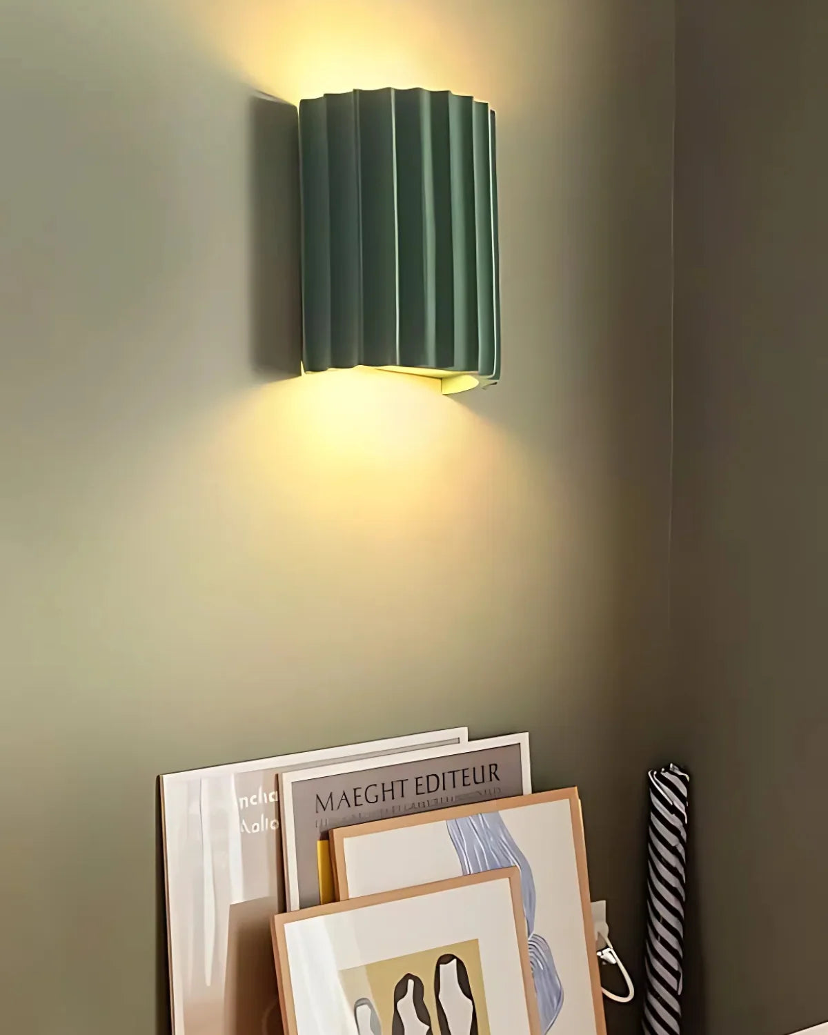 Wall Lamp Ribbed Up & Down Lighting
