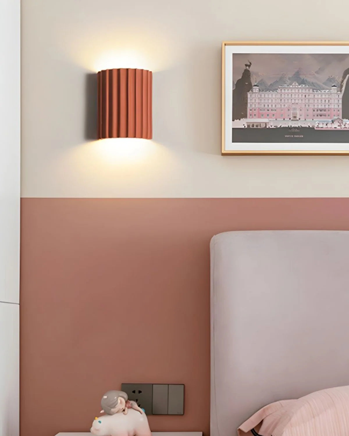 Wall Lamp Ribbed Up & Down Lighting