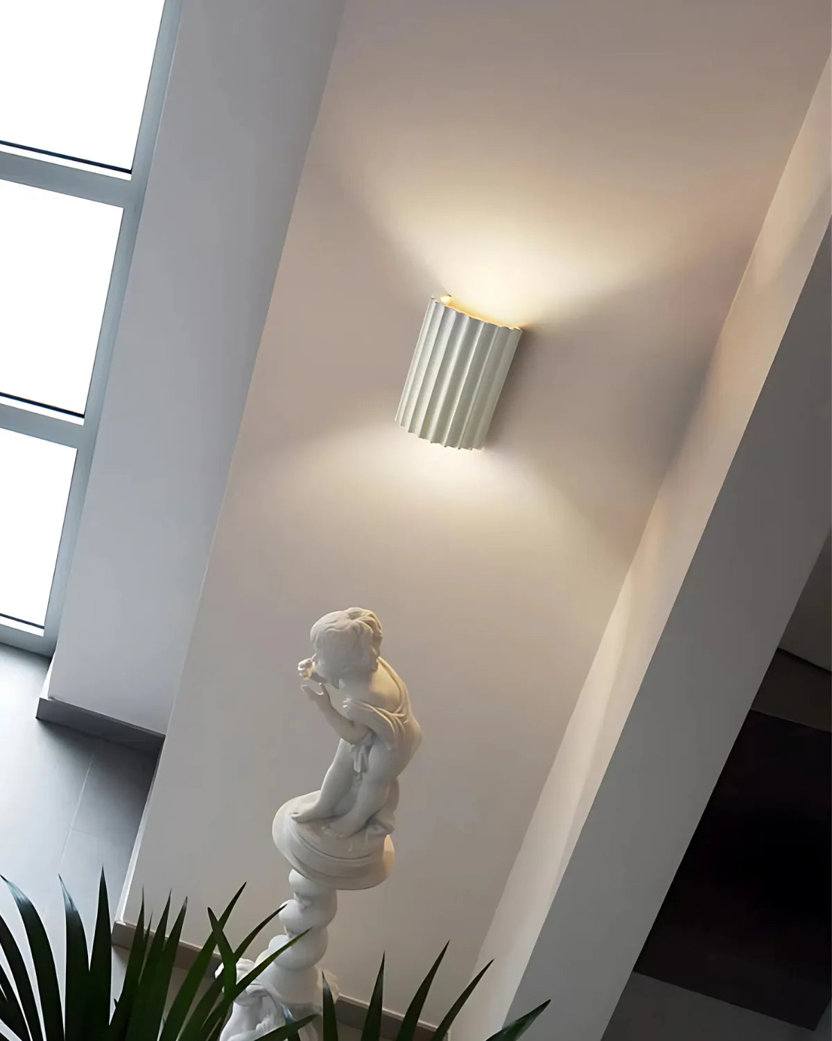 Wall Lamp Ribbed Up & Down Lighting