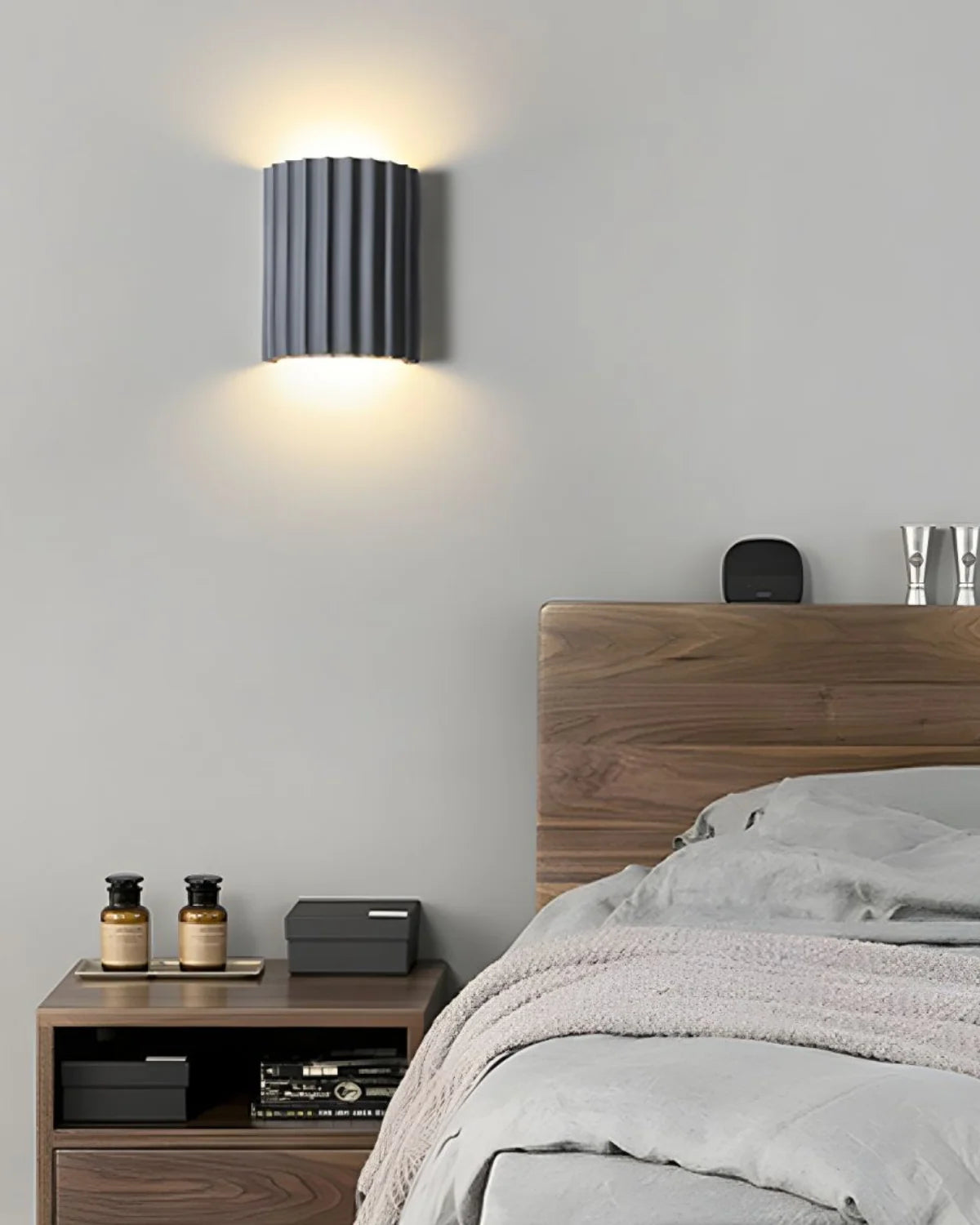 Wall Lamp Ribbed Up & Down Lighting