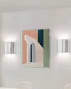 Wall Lamp Ribbed Up & Down Lighting