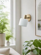 Wall Lamp Round Ceramic Flush Mount