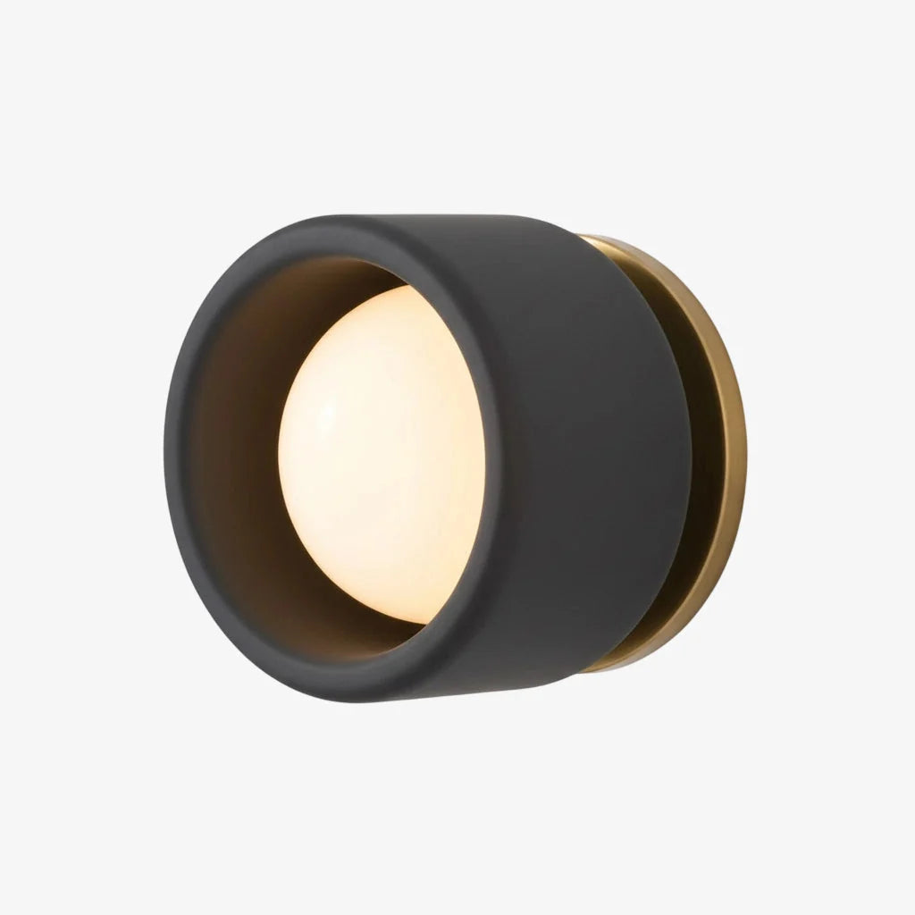 Wall Lamp Round Ceramic Flush Mount