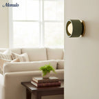 Wall Lamp Round Ceramic Flush Mount