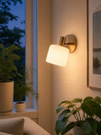 Wall Lamp Round Ceramic Flush Mount