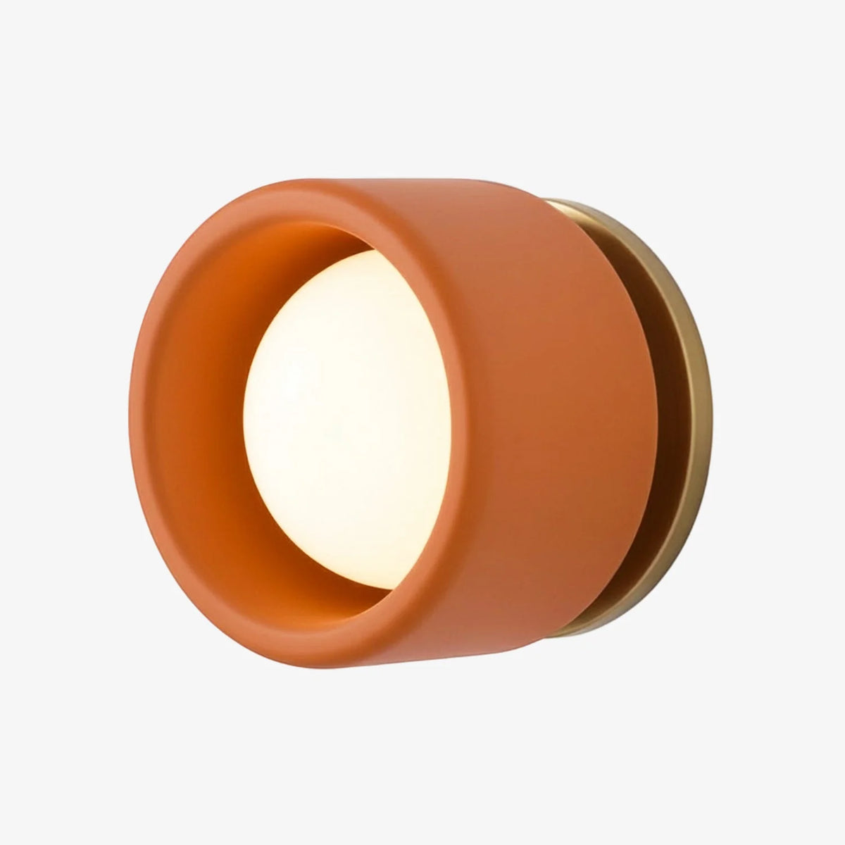 Wall Lamp Round Ceramic Flush Mount