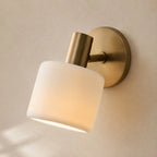 Wall Lamp Round Ceramic Flush Mount