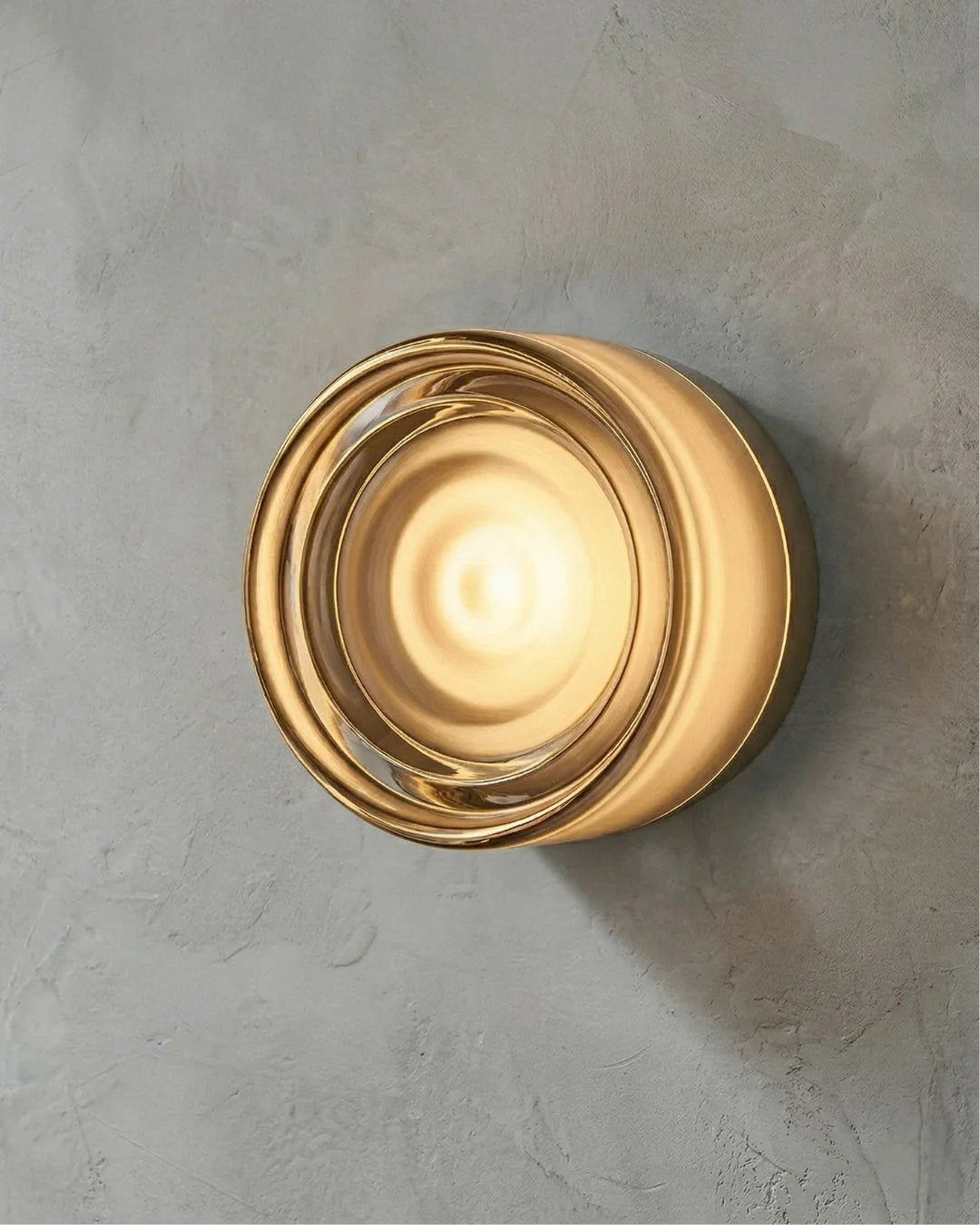 Wall Lamp Round Integrated LED Acrylic Diffuser