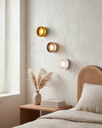 Wall Lamp Round Integrated LED Acrylic Diffuser