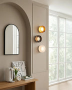 Wall Lamp Round Integrated LED Acrylic Diffuser