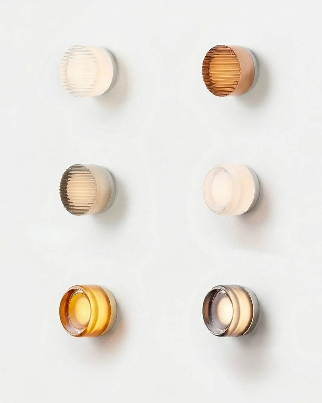 Wall Lamp Round Integrated LED Acrylic Diffuser