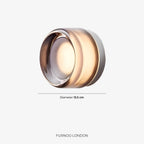Wall Lamp Round Integrated LED Acrylic Diffuser