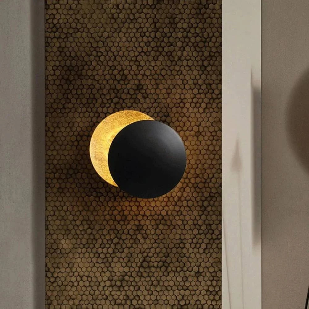 Wall Lamp Round LED Warm Moonlight Scandinavian
