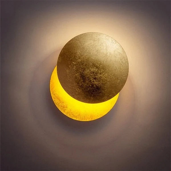 Wall Lamp Round LED Warm Moonlight Scandinavian