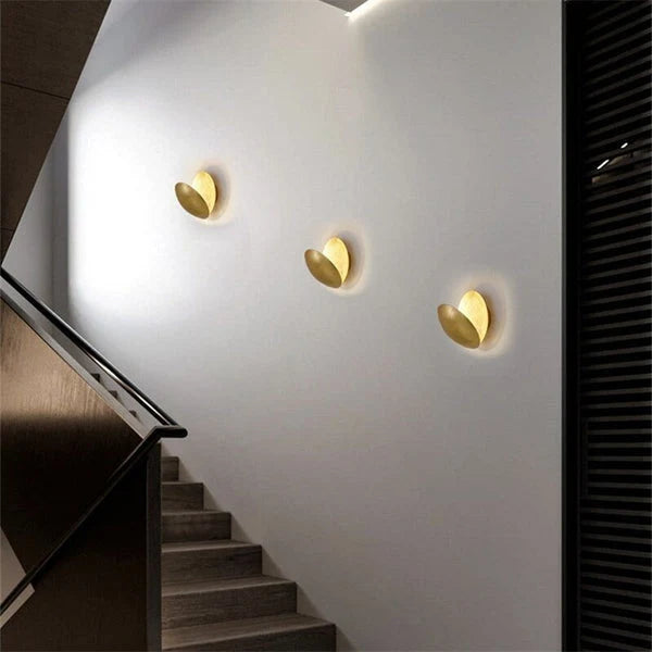 Wall Lamp Round LED Warm Moonlight Scandinavian