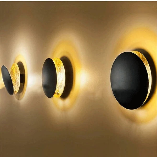 Wall Lamp Round LED Warm Moonlight Scandinavian