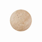 Wall Lamp Round Travertine Backlit