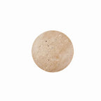 Wall Lamp Round Travertine Backlit