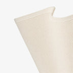 Wall Lamp Scalloped Linen Shade Hardwired & Plug-In