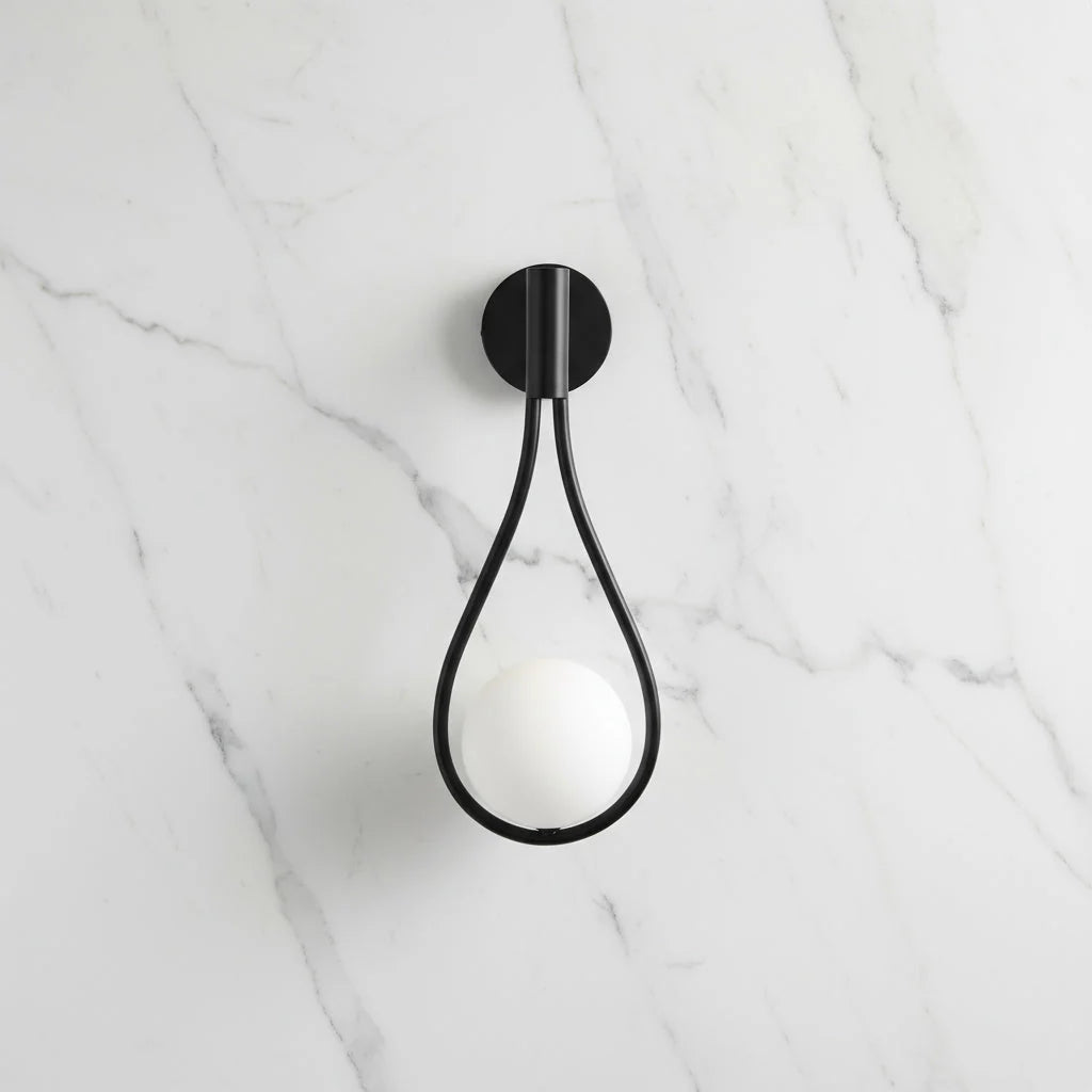 Wall Lamp Scandinavian Metal Easy Installation