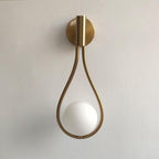 Wall Lamp Scandinavian Metal Easy Installation