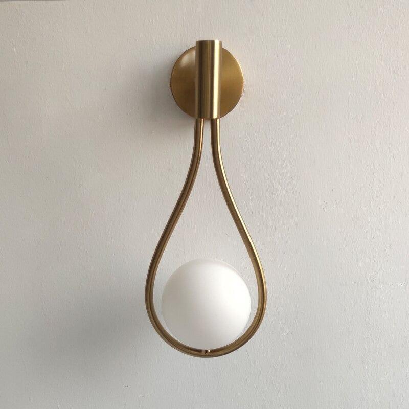 Wall Lamp Scandinavian Metal Easy Installation