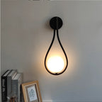 Wall Lamp Scandinavian Metal Easy Installation